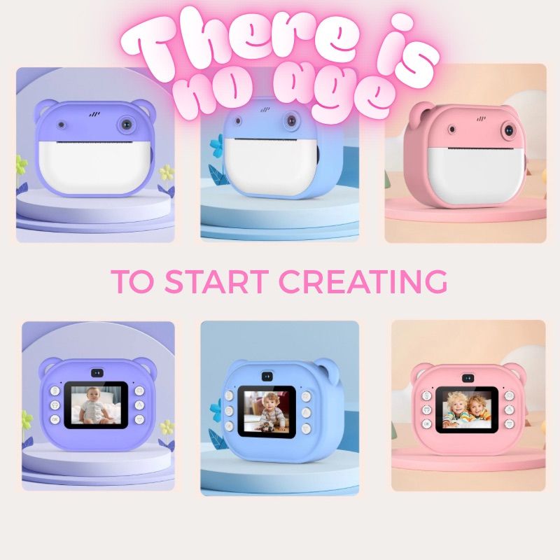 Fun Instant Print Camera - Thermal print