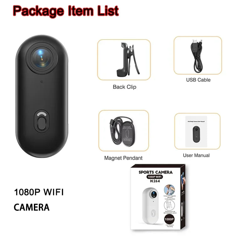 Compact Body Camera